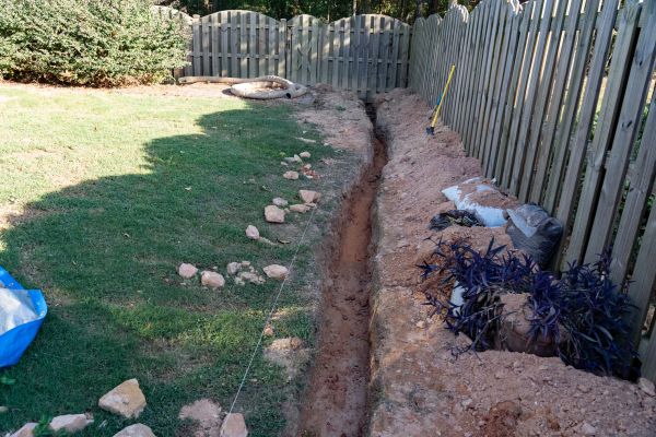 Trench Drain Installation in Green Valley