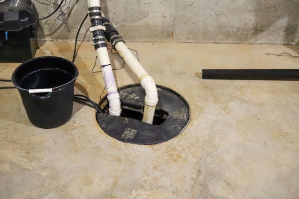 Basement Drainage Installation in Green Valley