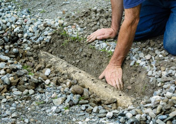 French Ditch Installation in Green Valley