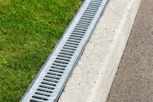 Courtyard Drain Installation in Green Valley
